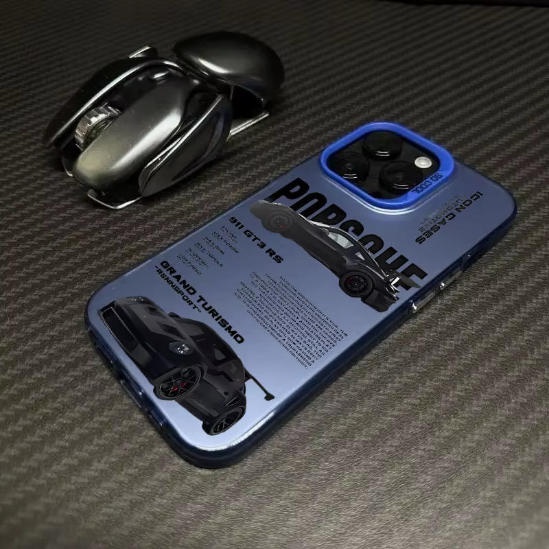Luxury SportsCar Phone Case — “GT3RS Style” (BLUE)
