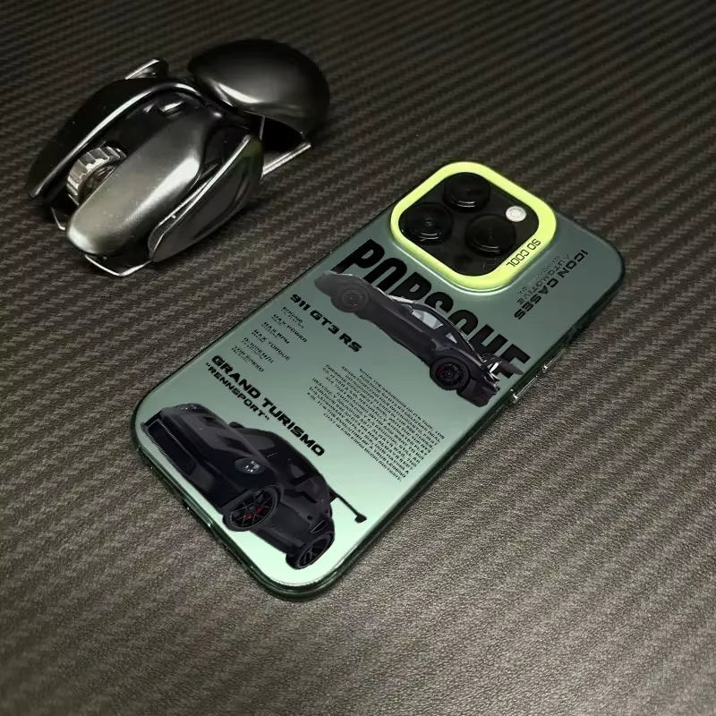 Luxury SportsCar Phone Case — “GT3RS Style” (GREEN)