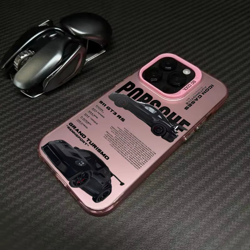 Luxury SportsCar Phone Case — “GT3RS Style” (PINK)