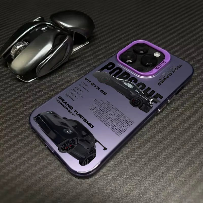 Luxury SportsCar Phone Case — “GT3RS Style” (PURPLE)