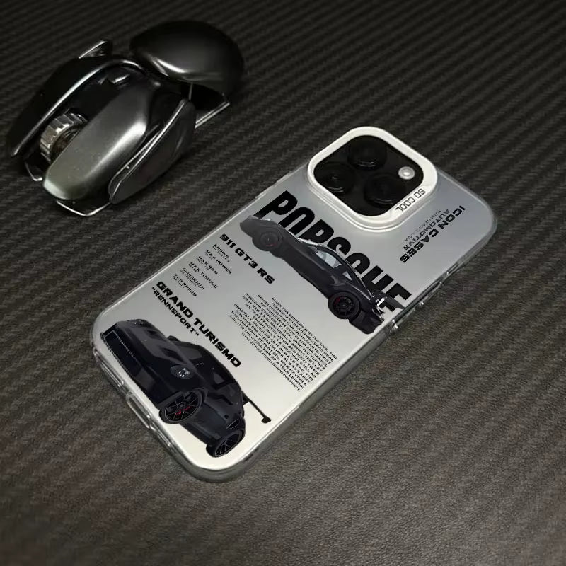 Luxury SportsCar Phone Case — “GT3RS Style” (WHITE)